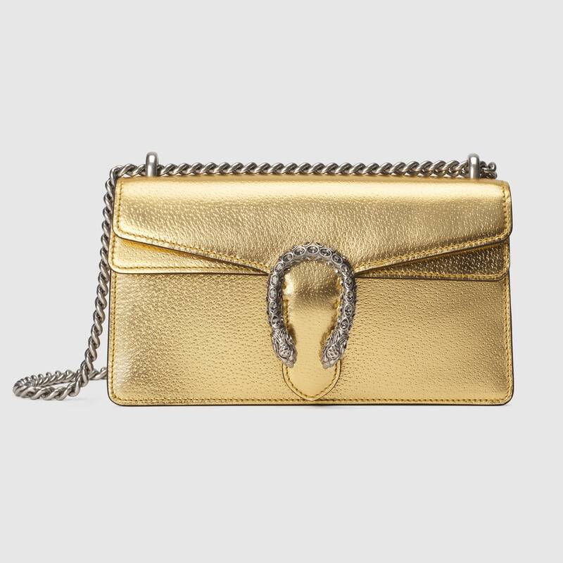 Gucci Dionysus Small Shoulder Bag 499623 Gold